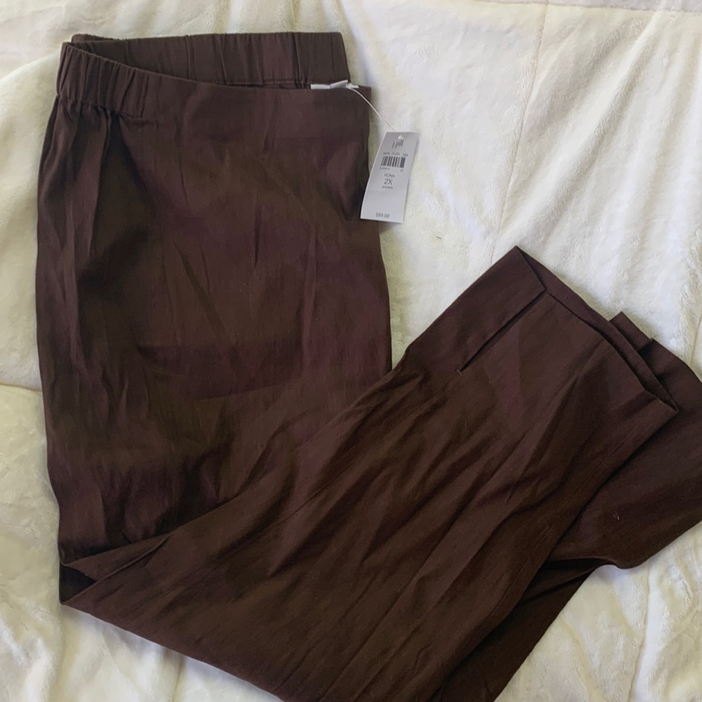 NWT J.Jill linen pants.